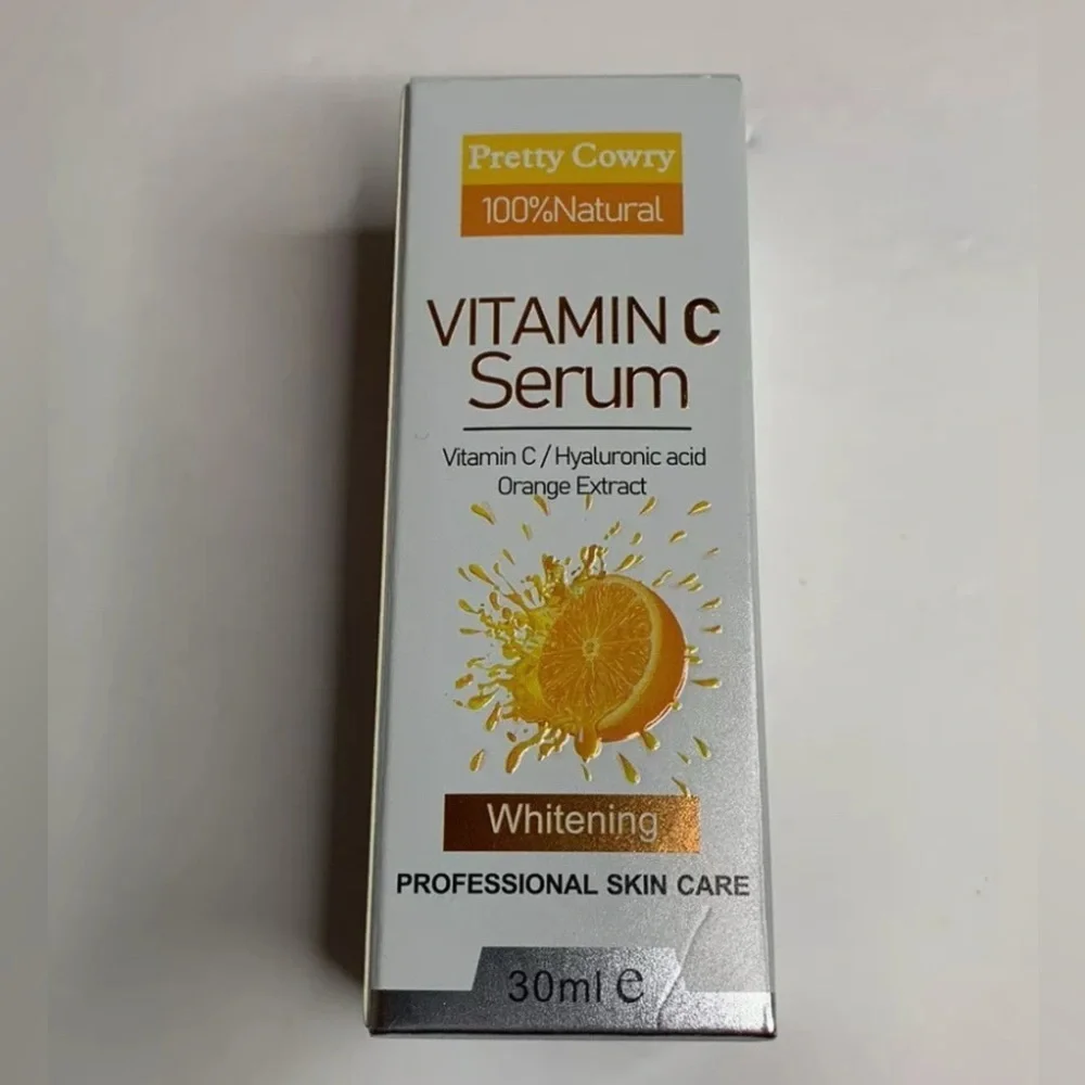 Pretty Cowry Vitamin C Brightening Serum 1 fl oz Anti Aging Hyaluronic Acid New